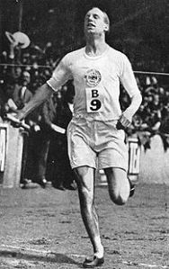 Eric Liddell.  Photo courtesy of Wikipedia.